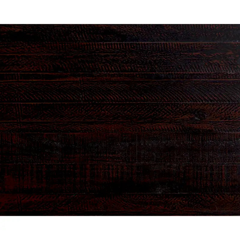 3-Drawer Solid Wood Nightstand with Antique Finish and Metal Pulls