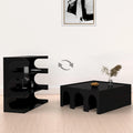 4-Tier White Curved Bookshelf Minimalist Storage Display Organizer